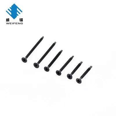 Black Phasphate OEM or ODM Bugle Head Self-Tapping Screw with GS