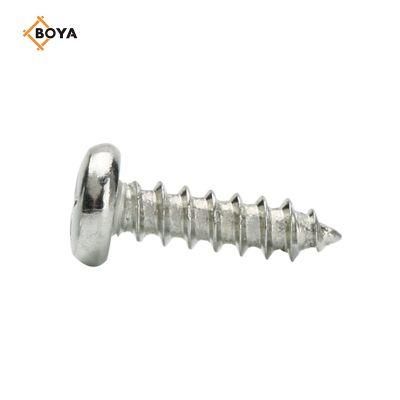 Professional Standard M2-M6 Nickel Finish Phillips Drive Pan Head Self-Tapping Screw