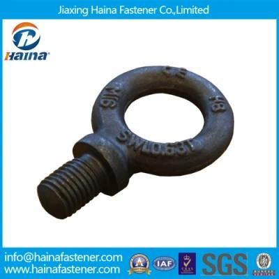 Black Carbon Steel Machine Screw / Eye Bolt