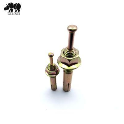 Hit Anchors Yellow Zinc Hammer Drive Anchor Fastener