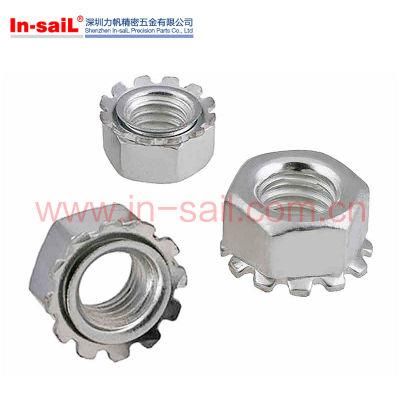 Stainless Steel Hexagonal Keps Nut