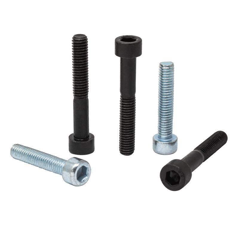 Black Zinc Plated Bolts Metal Bolts and Nuts DIN934