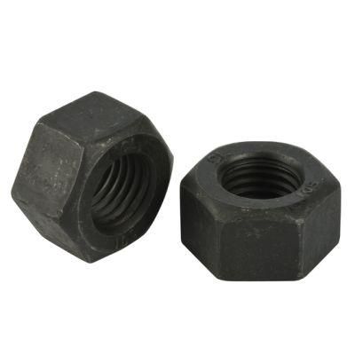 DIN555 Hexagon Black Nuts