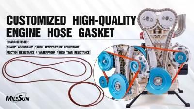 Engine Coolant Hose Connector Gasket Engine Radiator Hose