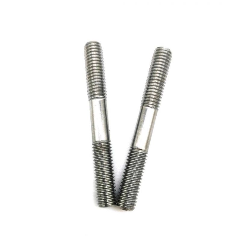 Custom Stainless Steel 304 Milling Parts Double End Screws Bolts
