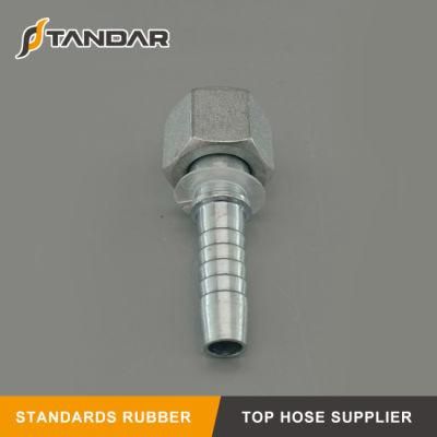 Thread High Pressure Steel Hydraulic Fitting with Ferrules