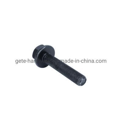 Hex Flange Head Bolt with Big Hex Head Black Oxide