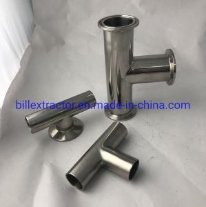 Stainless Steel 304 Sanitary Pipe Fitting Weld / Tri Clamp /Reducing Tee