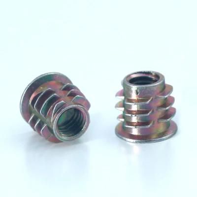 Furniture Wood Insert Nut 3/8 5/16 Threaded Inserts for Wood
