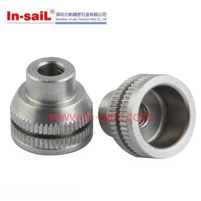 2016 Wholesale Thread Insert Nut Aluminum Knurled Manufacturer