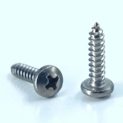 Stainless Steel Coil Cross Recess Raised Countersunk Head Self Tapping Screws