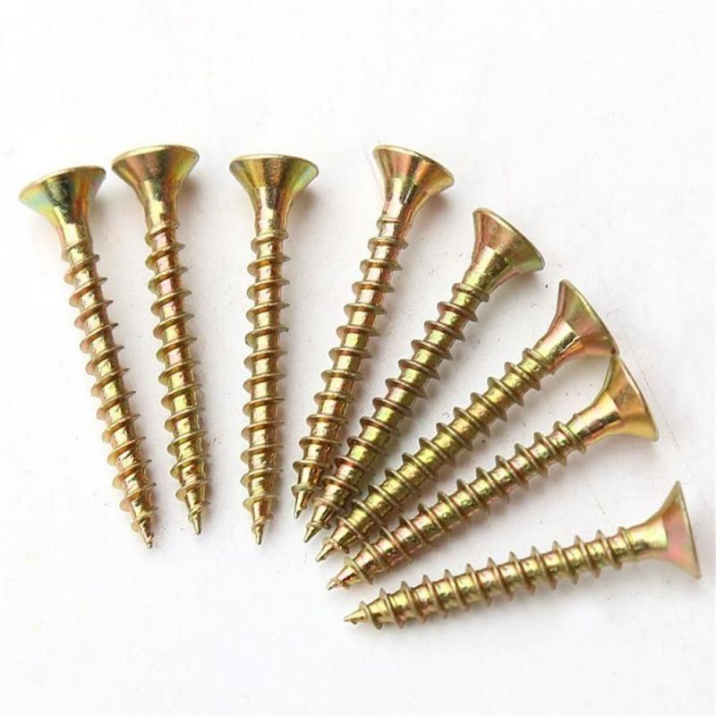 Yellow Zinc Coated Chipboard Screws Factory Price