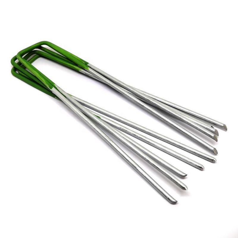 Vietnam Philippines Singapore Market/Artifikal Grass SOD Staple Stake Fence Staple Lawn U Type Turf Nail