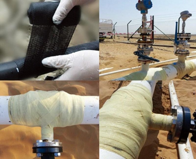 150mm Pipe 100mmm 9100mm Water Activited Fibreglass Wrap Cast Bandage