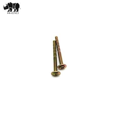 Truss Head Slotted &amp; Phil Combination Drive Machine Screw Bamboo Shape Screw