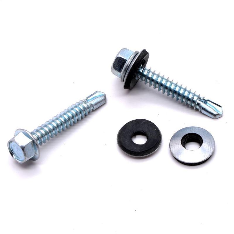 High Quality Best Price Galvanized Hexagon Self Drilling Screws ISO