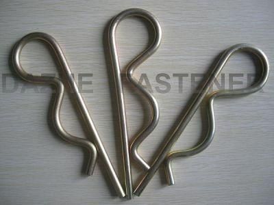 Spring Split Flat R Clip Type Zinc Plated Pin Split Cotter Pins