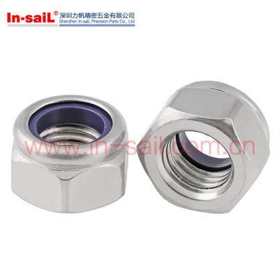 Carbon Steel Nylon Metal Hex Lock Nut