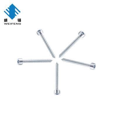 Zinc Plated Full Thread Cup Hexagonal Socket Head Bolt
