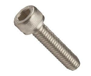 Stainless Steel Socket Cap Screw, Plain Finish, Internal Hex Drive, 20mm Length, Fully Threaded, Coarse Threads (Pack of 100)