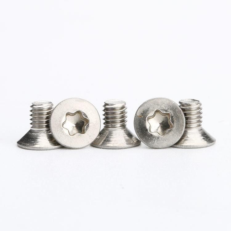 Stainless Steel Torx Flat Head Countersunk Head Security Machine Screw