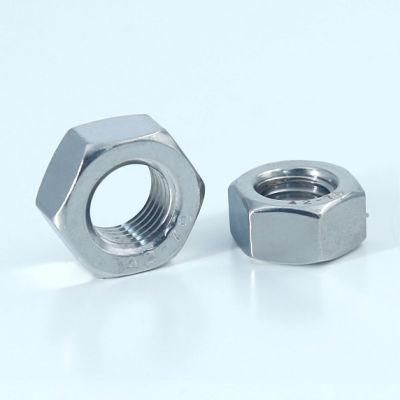 ASTM 18.2.2 Hex Nut Hex Head Nut Stainless Steel 304 316 A2 A4