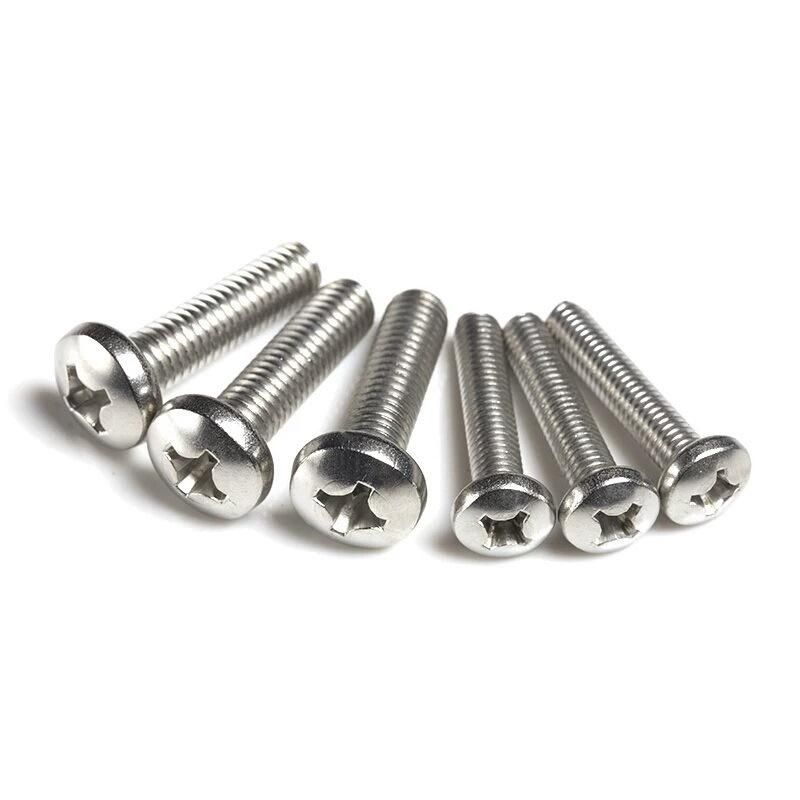 Stainless Steel Phillips Pan Head Machine Screw