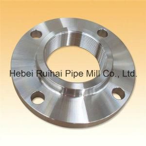 Gas Pipe Fitting Thread Carbon Steel Flanges
