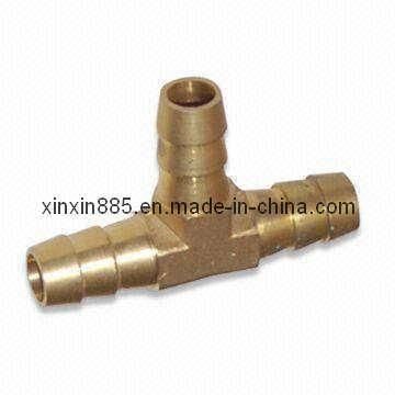 Brass Barb Tee for Water Pipe Manufacturer