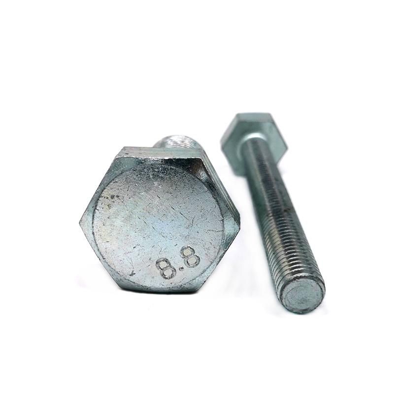 Carbon Steel Ruspert Coated Hexagon Set Screws with Flat Point