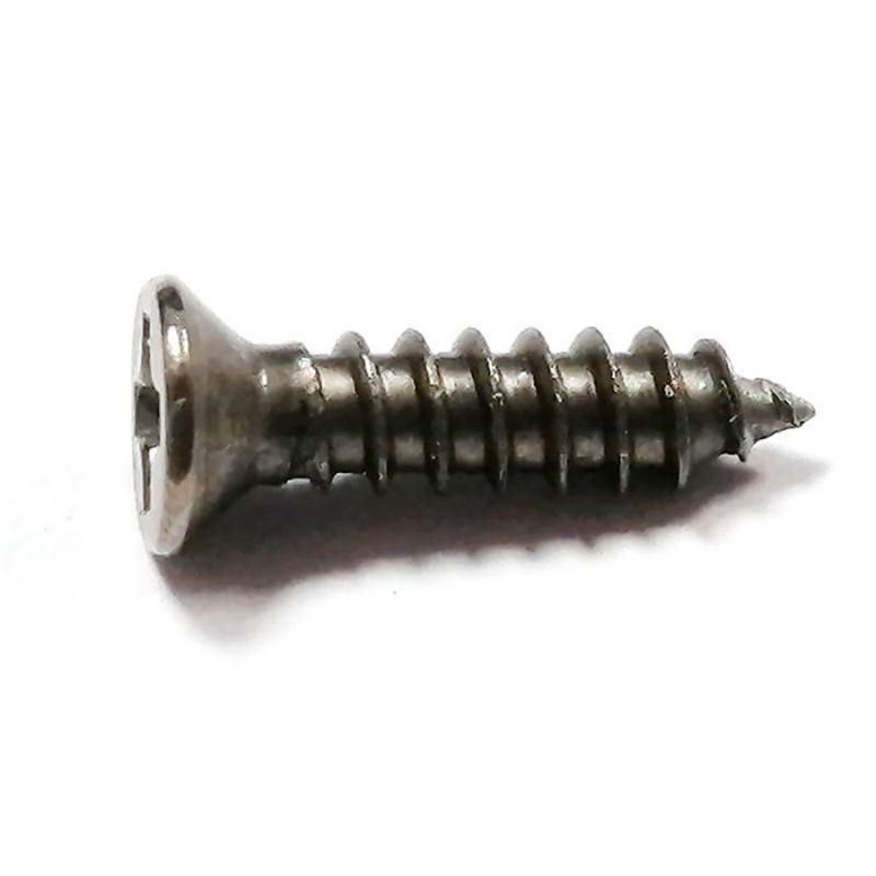 Flat Cross Recessed Countersunk Head Phillips Self Tapping Titanium Screws