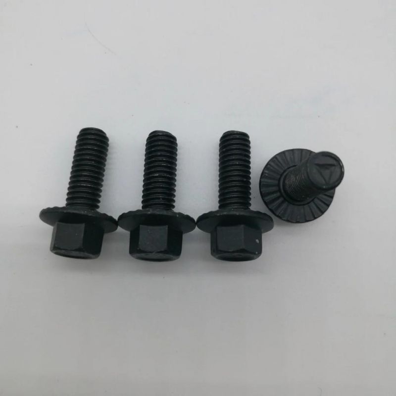 Titanium Hexagon Head Flange Bolt Screw