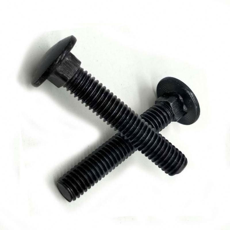 Hardened Steel Carriage Bolt Square Neck Mushroom DIN 603 607 605 ASME Grade 10.9 Bolt
