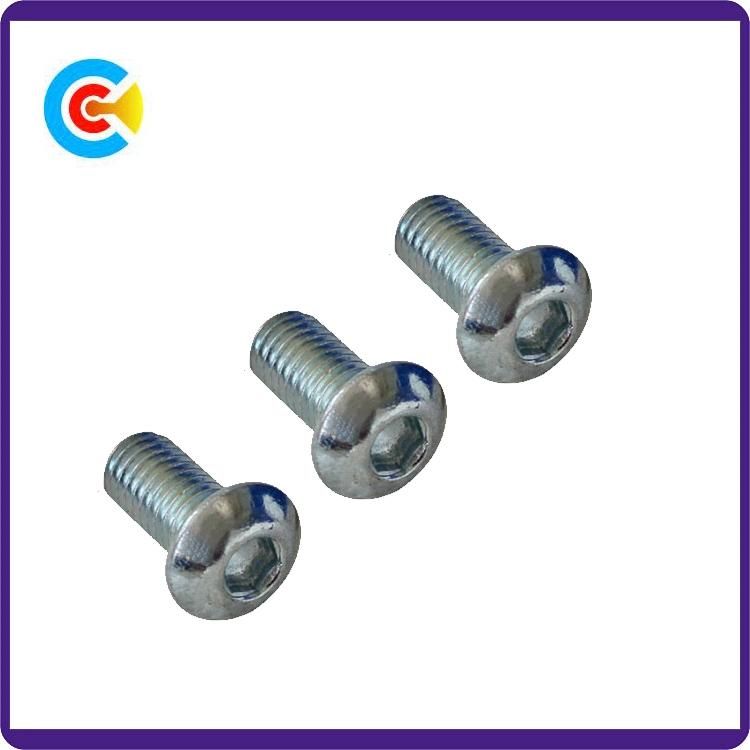 DIN/ANSI/BS/JIS Carbon-Steel/Stainless-Steel Hexagon Head Flange Hexagonal Screws