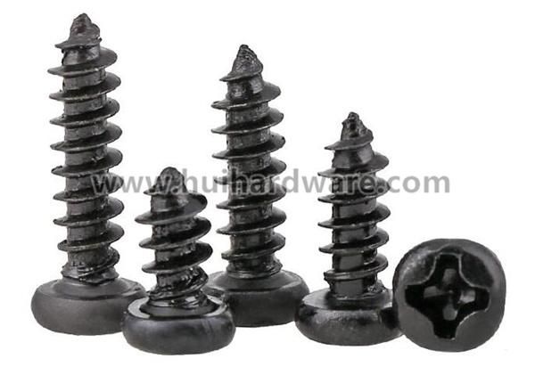 Carbon Steel Galvanized Pan Head DIN 7981 Self Tapping Screws