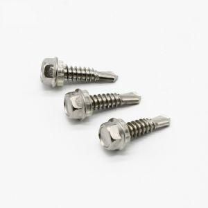 DIN7504K Stainless Steel Ss410 Hex Flange Head Self Drilling Screw