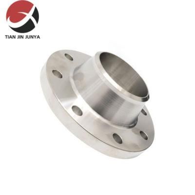 Stainless Steel Pipe Fittings Investment Casting High Neck Butt Welding Wn Flange