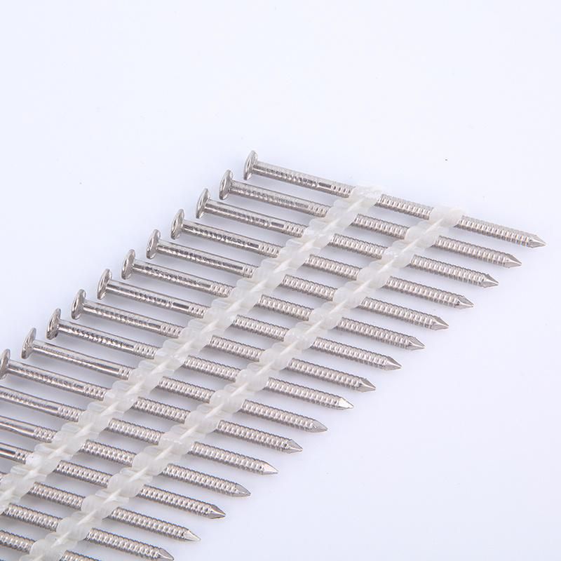 Full Round Head Plastic Strip Nails