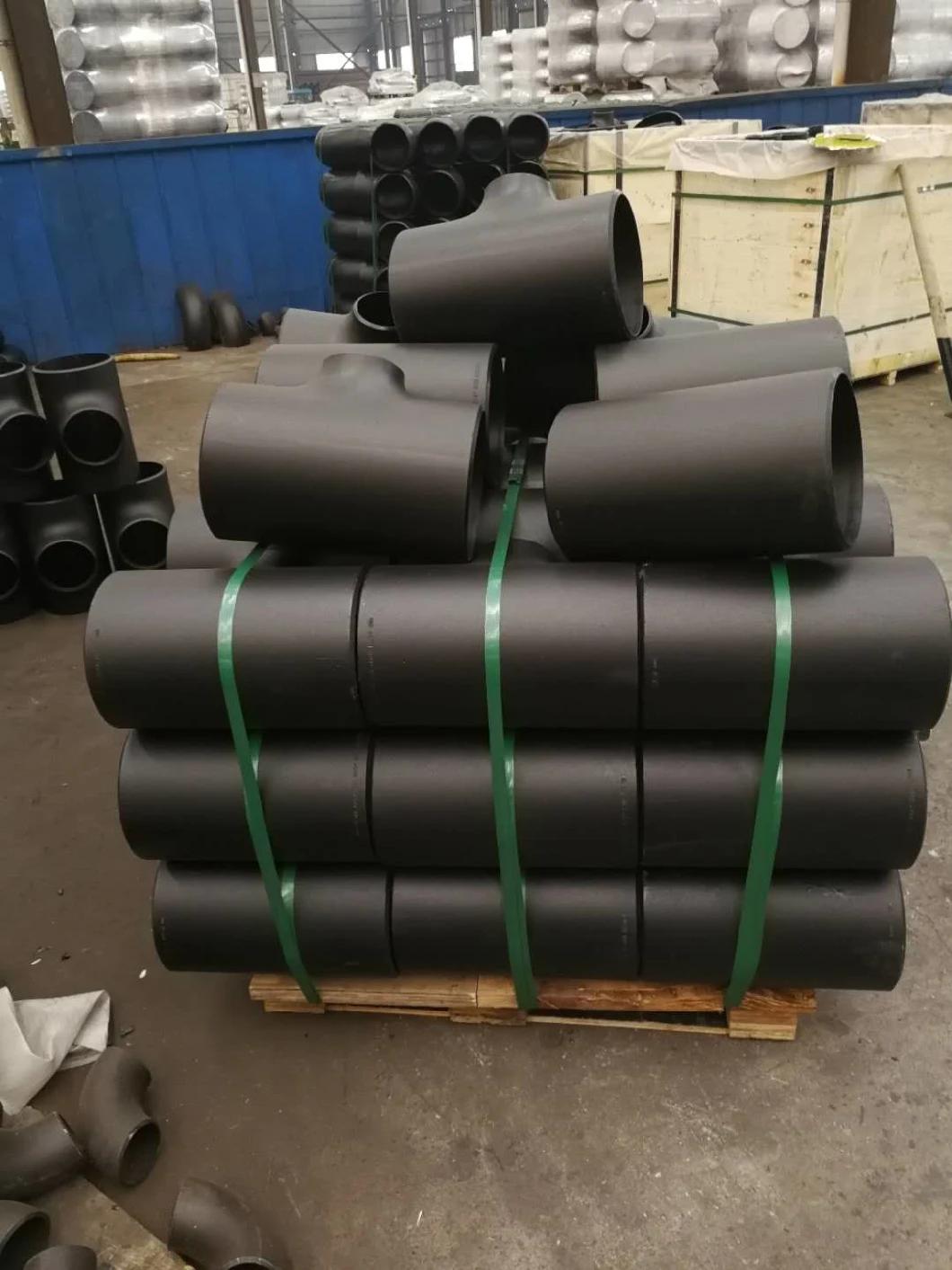 Carbon Steel Seamless Straight Tee for Oil and Gas