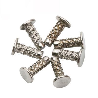 Factory Stainless Steel Ultra Low Head Flower Nail Screw Rivet