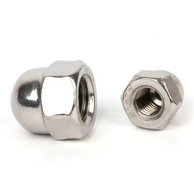 304 Stainless Steel DIN 1587 Hex Domed Cap Nut / Acorn Nuts