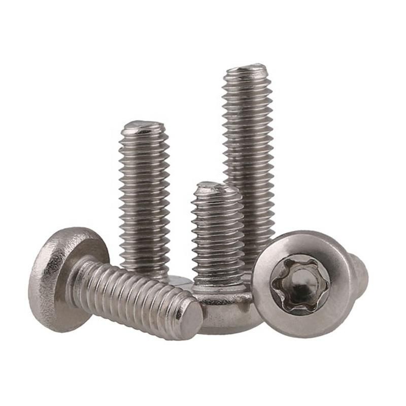 Stainless Steel 304 ISO7380 Torx Pan Head Socket Screw