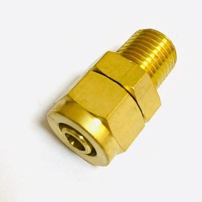 Mold Injection Machine Brass Hexagon Male Coupling
