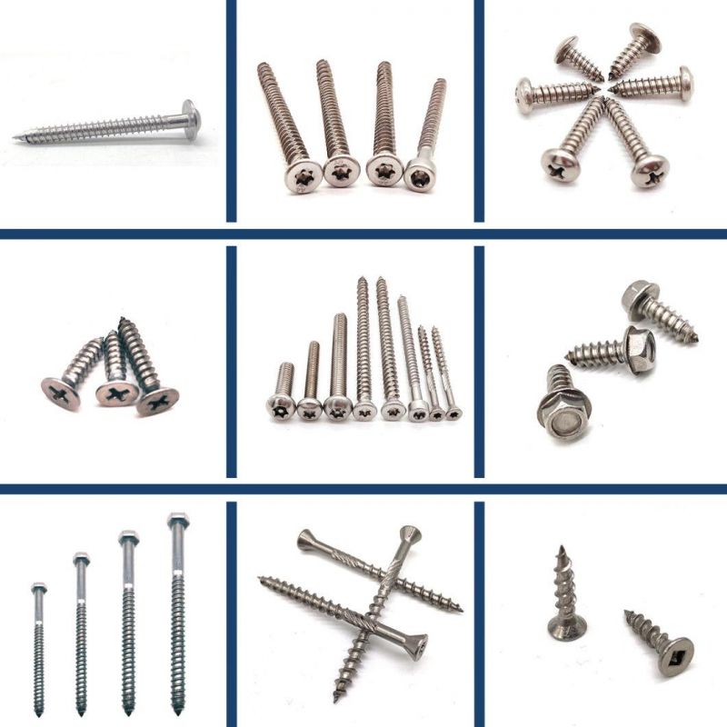 Stainless Steel 304 316 Socket Round Head Pan Cutting Machine Screw