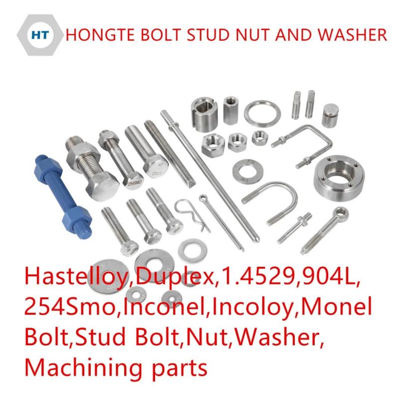 Super Stainless Steel 904L 1.4539 Hex Head Bolt