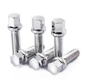 China Manufacturing Titanium Wheel Hub Bolts High Quality Wheel Bolts for Truck