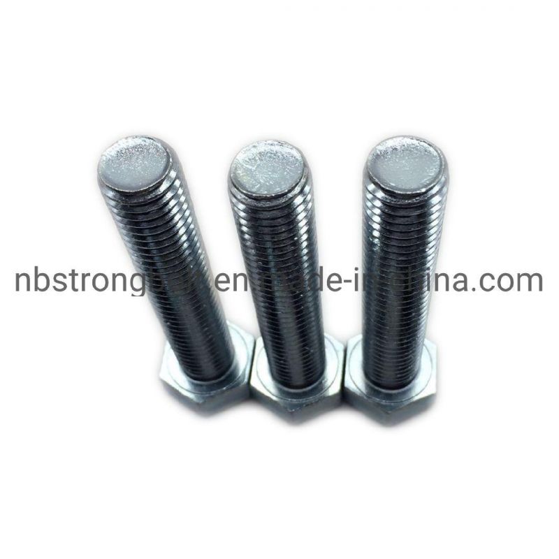 DIN931 Gr. 8.8 Hex Bolt Screw with Zp
