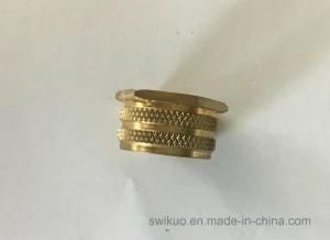 CNC Twin Start Brass Nut with Knurl