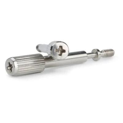 Manufacturer Stainless Steel Special Knurled Head Shoulder Screws with Step