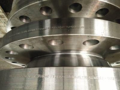 A105 304 RF/ Forged Weld Neck Carbon Steel Stainless Steel Pipe Steel Flange